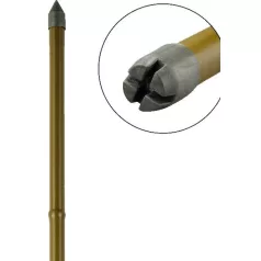 Cső Garden Ty 11/900 mm, Acél/Műanyag, Barna