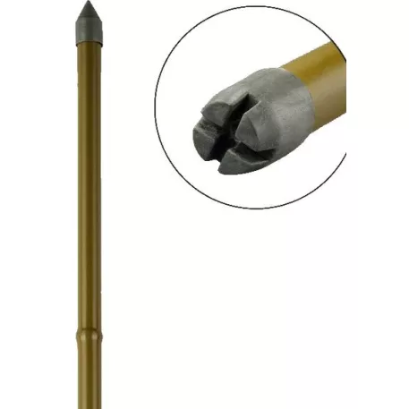 Cső Garden Ty 11/1500 mm, Acél/Műanyag, Barna