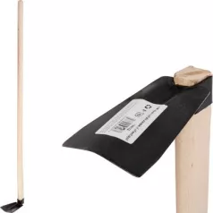   Strend Pro kapa, 9 cm szélességű, fa nyéllel, 120 cm hosszú