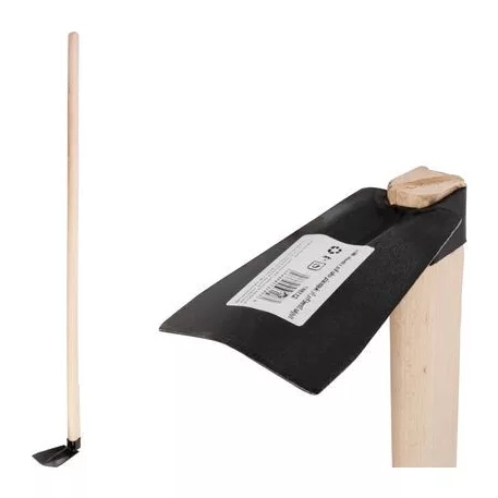 Strend Pro kapa, 9 cm szélességű, fa nyéllel, 120 cm hosszú