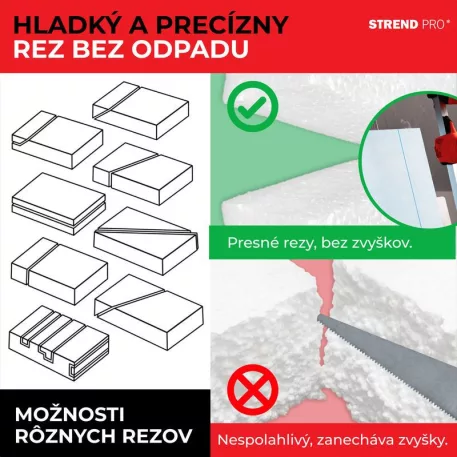 Strend Pro SDDR-140 polisztirolvágó, 30 - 140 cm, max. 90° vágási szög, 200 W