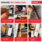 Strend Pro SDDR-140 polisztirolvágó, 30 - 140 cm, max. 90° vágási szög, 200 W
