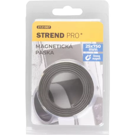 Strend Pro Mágneses öntapadós ragszalag, szerszámokhoz, 25x750 mm