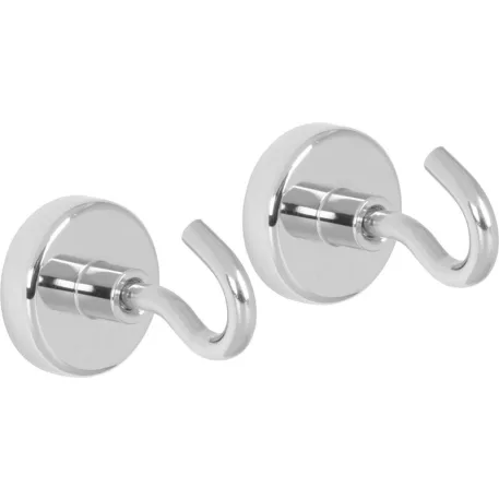 Strend Pro Mágnes, extra erős, akasztóval, 32 mm, max. 28 kg, csomag. 2 db