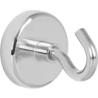 Strend Pro Mágnes, extra erős, akasztóval, 48 mm, max. 68 kg