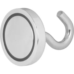   Strend Pro Mágnes, extra erős, akasztóval, 48 mm, max. 68 kg