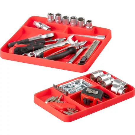 Strend Pro tároló csavarokhoz, mágneses, 272x240x25 mm