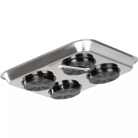 Strend Pro mágneses tál csavarokhoz, rozsdamentes acél, 270x292 mm