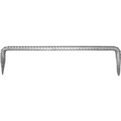 H03 kőműves bilincs, 250x10 mm, horganyzott, kramli