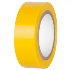 E180Yel Szalag, Sárga, Szigetelő 19 mm, L-10 m, PVC