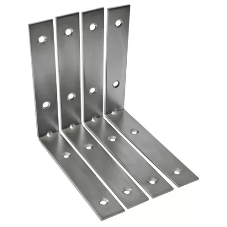 Derékszög T0282 125x22x2,5, (4db/csomag) sarki, acél