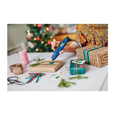RAPID EG PEN Ragasztó pisztoly/toll, díszítéshez.  Állvánnyal,  7 mm-es olvadékpálcákhoz