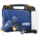 RAPID CG270 Ragasztó pisztoly, 10 db pálca, tok, vezeték nélküli mód, 12 mm-es olvadékpálcákhoz