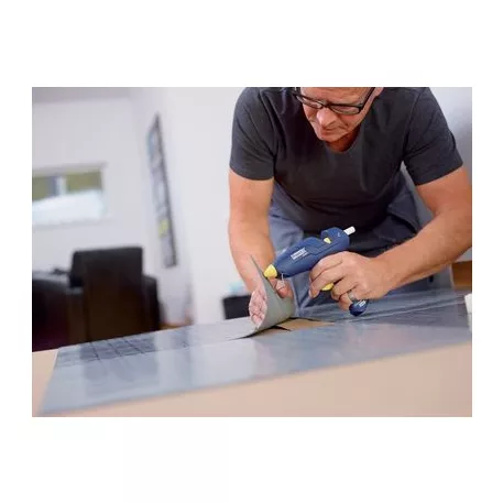 RAPID CG270 Ragasztó pisztoly, 10 db pálca, tok, vezeték nélküli mód, 12 mm-es olvadékpálcákhoz