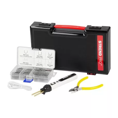 Hegesztő Toll Strend Pro, műanyagokhoz, 2000 mAh, USB töltés, tartozékokkal