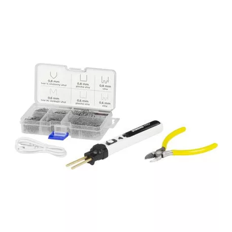 Hegesztő Toll Strend Pro, műanyagokhoz, 2000 mAh, USB töltés, tartozékokkal