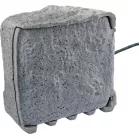 Aljzat Strend Pro, vízálló, kerti, kő utánzat, IP44, szekrény, 4x aljzat, 3 m kábel