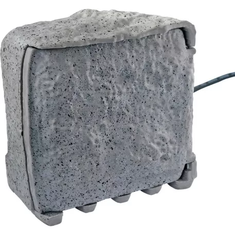 Aljzat Strend Pro, vízálló, kerti, kő utánzat, IP44, szekrény, 4x aljzat, 3 m kábel