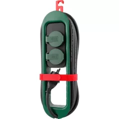   Kábel Strend Pro FS0701, H-4.90 m, hosszabbító, 2x aljzat, akasztható, IP44