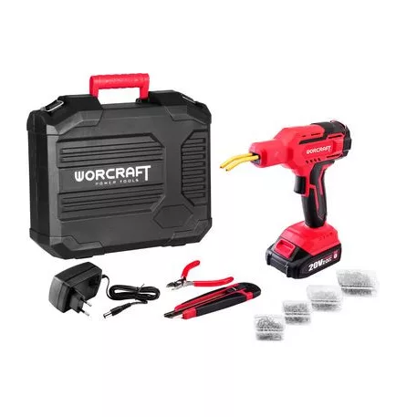 Hegesztőpisztoly Worcraft CPW-S20LiM, ShareSYS, 60 W, műanyaghoz, tartozékokkal