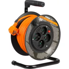 Strend Pro DG-FB04 hosszabbító kábel, 15 m , dobon