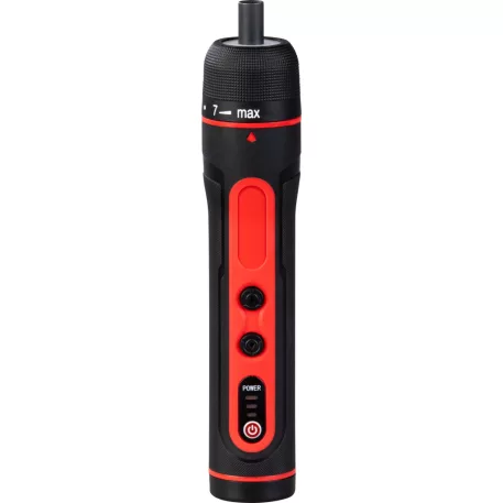 Strend Pro 3,6 V-os csavarhúzó, újratölthető, tokban