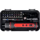 Strend Pro 3,6 V-os csavarhúzó, újratölthető, tokban