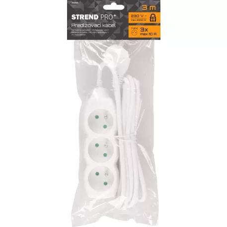 Elosztó Dg-F803B 3 m, 3 Aljzat