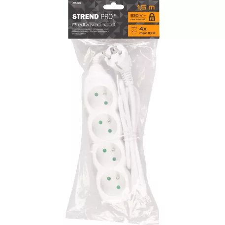 Elosztó Dg-F804B 1,5 m, 4 Aljzat