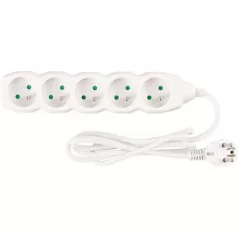 Elosztó Dg-F805B 1,5 m, 5 Aljzat