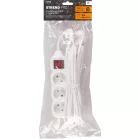 Elosztó Dg-F803Bk 7 m, 3 Aljzat + Kapcsoló