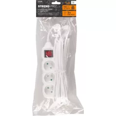 Elosztó Dg-F803Bk 7 m, 3 Aljzat + Kapcsoló