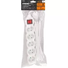 Elosztó Dg-F805Bk 5 m, 5 Aljzat + Kapcsoló