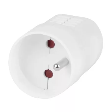 Dugó A Strend Pro Aljzathoz, Kábelhez, 250 V, IP20, 16A, Fehér