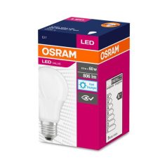   Égő Osram LED Fr 060 (Ean6873) Non-Dim, 8,5W/865 E27 6500K Value Classic A