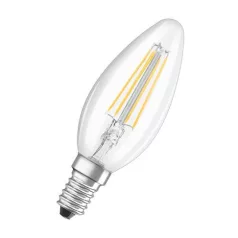   Égő Osram LED Fil 040 (Ean8637) Non-Dim, 4W/827 E14 2700K Value Classic B