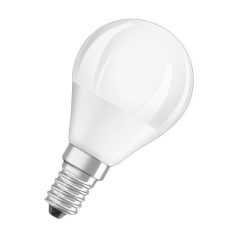   Égő Osram LED Fr 040 (Ean7898) Non-Dim, 5,7W/827 E14 2700K Value Classic P
