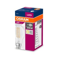   Égő Osram LED Fil 040 (Ean8720) Non-Dim, 4W/827 E14 2700K Value Classic P