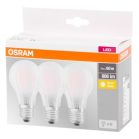 Égő Osram LED Fil Star Class A E27 60 7W/827 2700K Non-Dim Multipack csomag 3 db, Átlátszó, Ean929