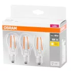 Égő Osram LED Fr 060 (Ean9351) Non-Dim 7W/827 E27 2700K Multipack csomag 3 db, Star Classic A