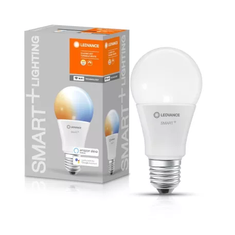 Égő LEDVANCE® SMART+ WIFI 060 (ean5372) dim - szabályozható, 9W, E27, 2700K-6500K CLASSIC A