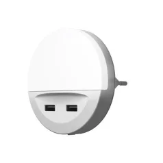   LEDVANCE LUNETTA® USB lámpa, LED, újratölthető, 2x USB töltőport, 3lm, 3000K, feszültségérzékelő