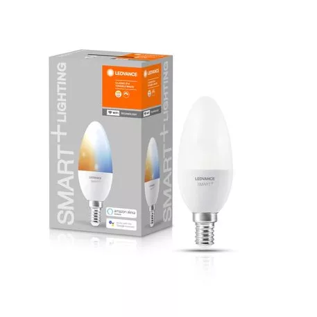 Égő LEDVANCE® SMART+ WIFI 040 (ean5556) dim - szabályozható, 5W, E14, 2700K-6500K, CLASSIC B