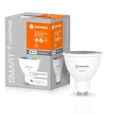   Égő LEDVANCE® SMART+ WIFI 050 (ean5693) dim - dimmelhető, színes , GU10, PAR16