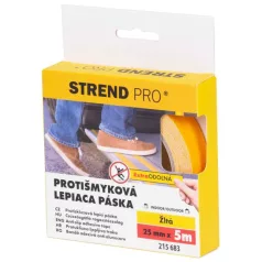   Strend Pro, ragasztószalag, extra tartós, sárga, 25 mm x 5 m