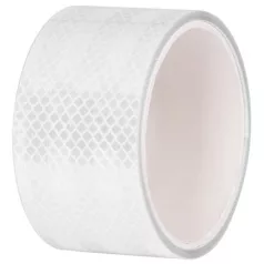   Strend Pro fényvisszaverő szalag, öntapadó, fehér, 50 mm x 2 m
