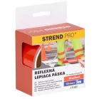 Strend Pro fényvisszaverő szalag, öntapadó, narancssárga, 50 mm x 2 m