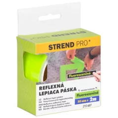   Strend Pro fényvisszaverő szalag, öntapadó, zöld, 50 mm x 2 m