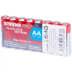 Strend Pro elem, LR6,  AA alkáli elem 8db/csomag