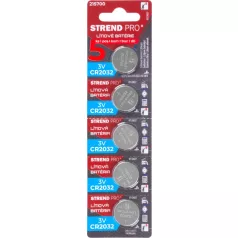 Strend Pro elem, Li-MnO2, CR2032 5db/comag